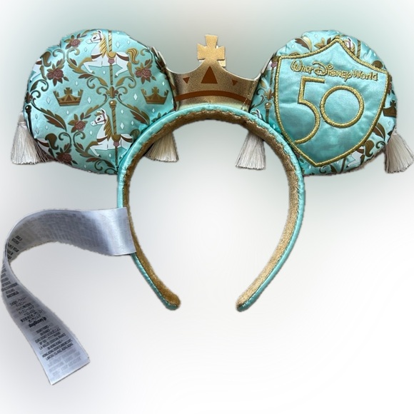 Disney The Main Attraction Prince Charming Regal Carousel Ears NWOT - Picture 5 of 5